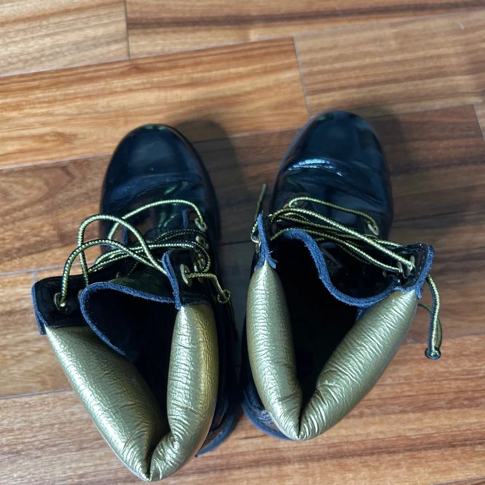 Timberland boots special release midnight countdown Black Gold‎ Waterproof